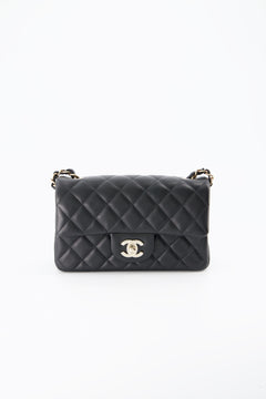 Chanel Black Mini Rectangular Bag