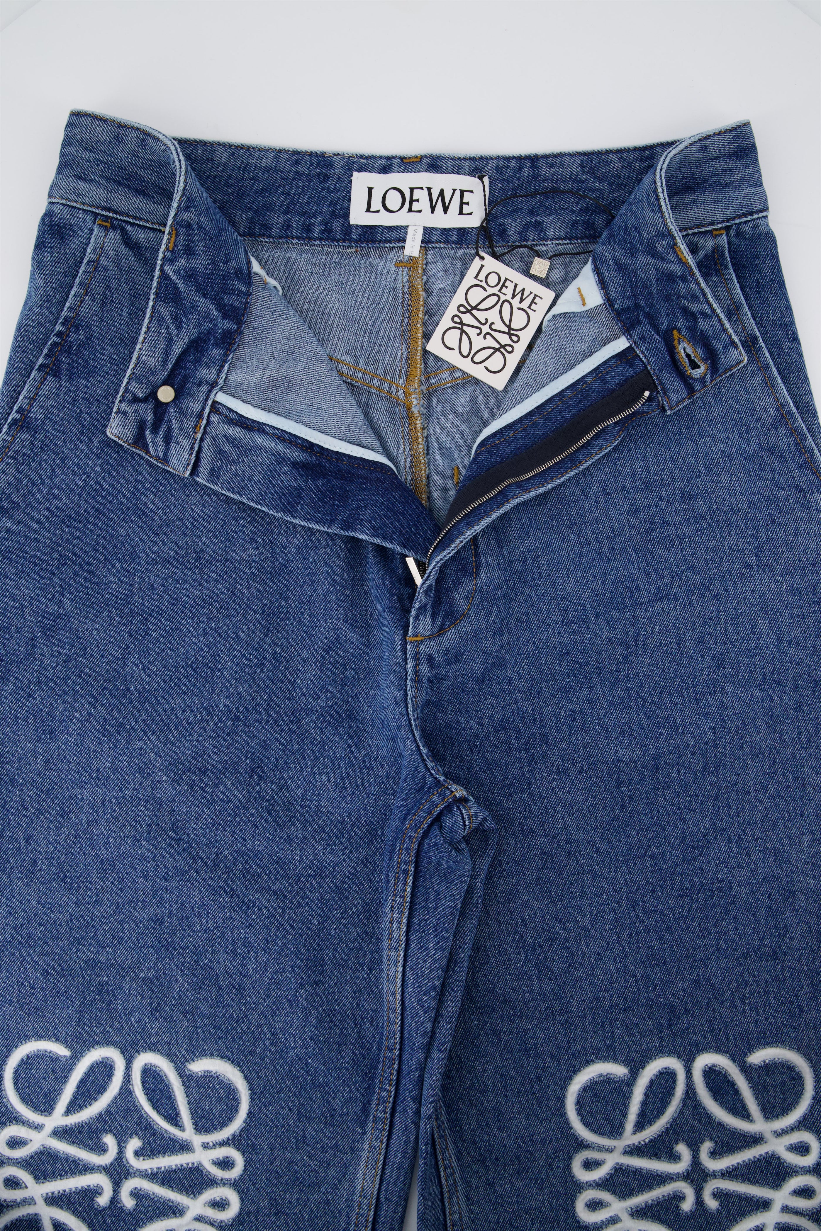 Loewe Anagram denim jeans