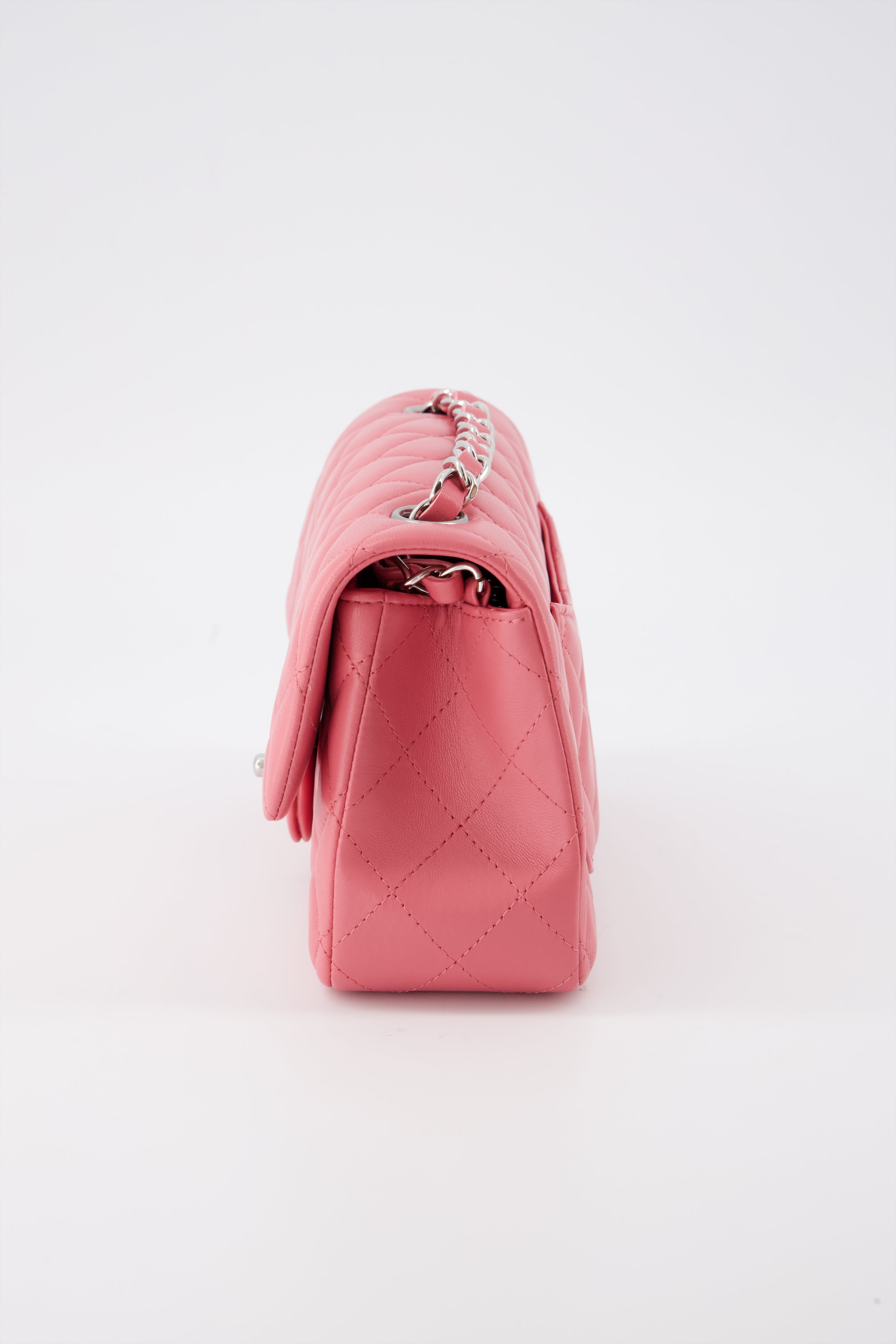 Chanel Pink Mini Rectangular Single Flap Bag