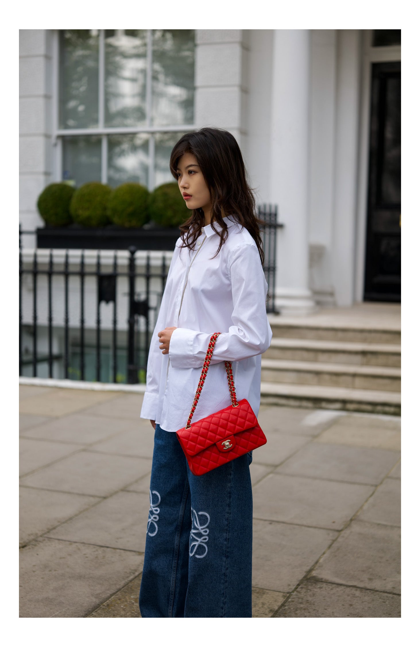 Red chanel mini flap bag Outlet
