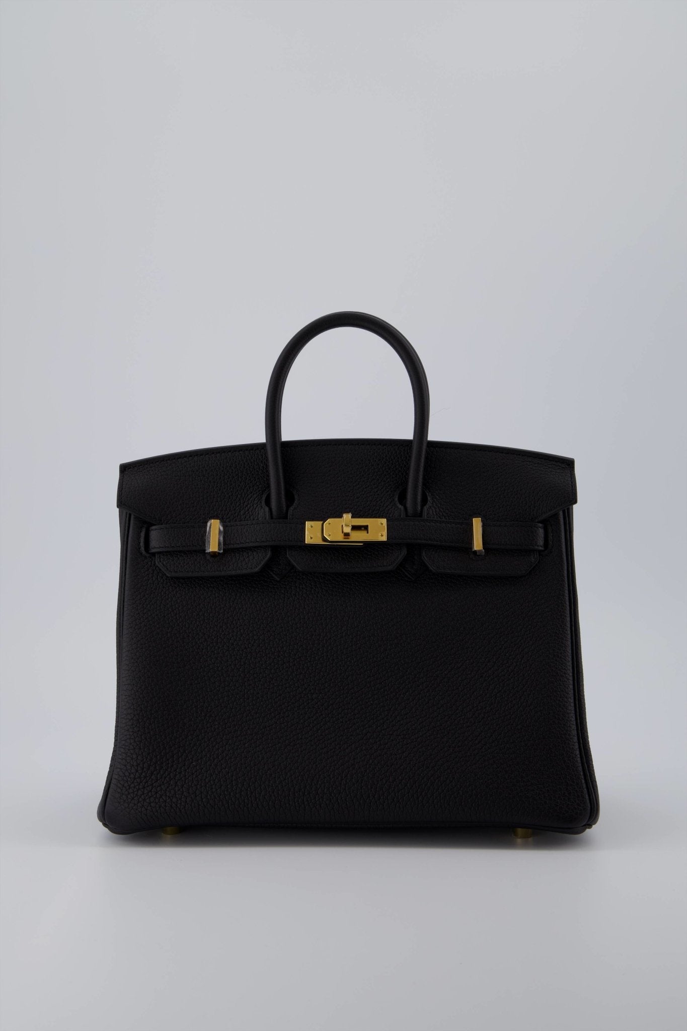 Holy Grail* Hermes Birkin 25 Handbag Black Togo Leather With Gold Har –  Bags Of Personality