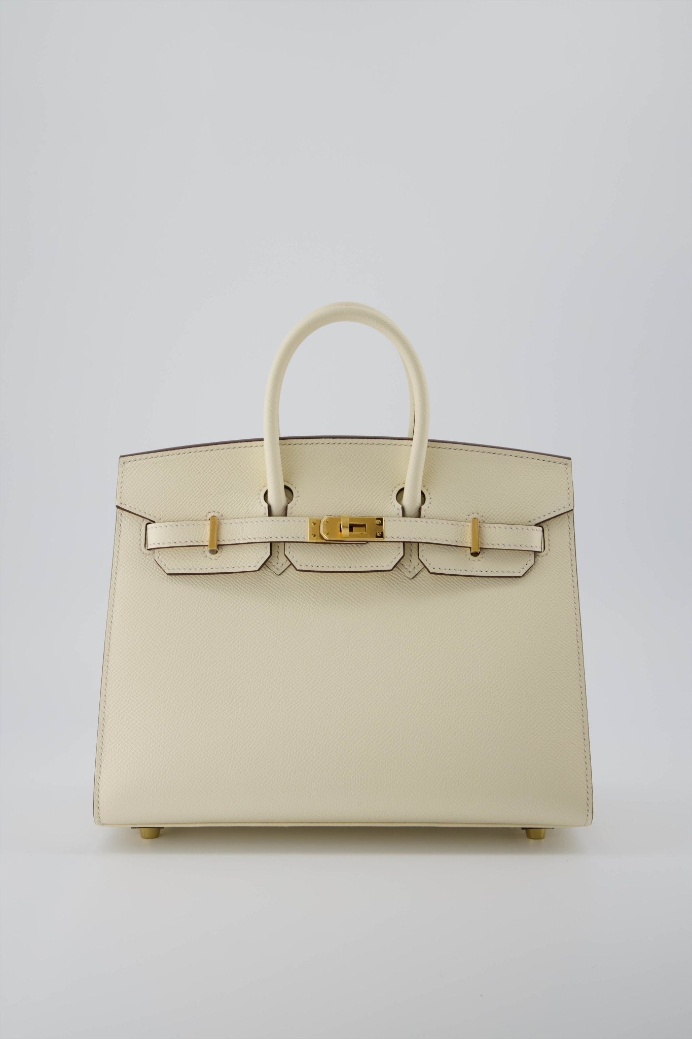 Hermes Birkin 25 Sellier Handbag Nata Epsom Leather £27,000