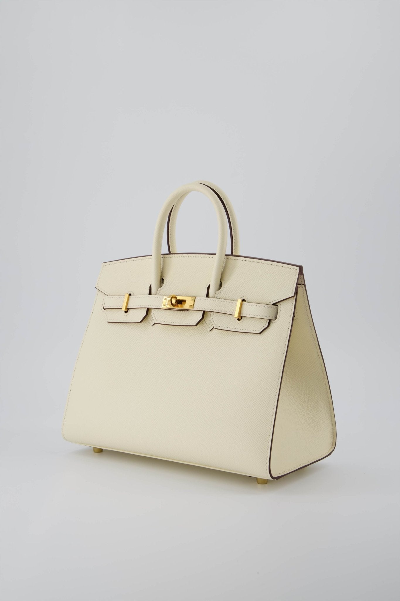 Hermes Birkin 25 Sellier Handbag Nata Epsom Leather £29,000