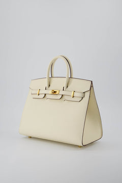Hermes Birkin 25 Sellier Handbag Nata Epsom Leather £29,000