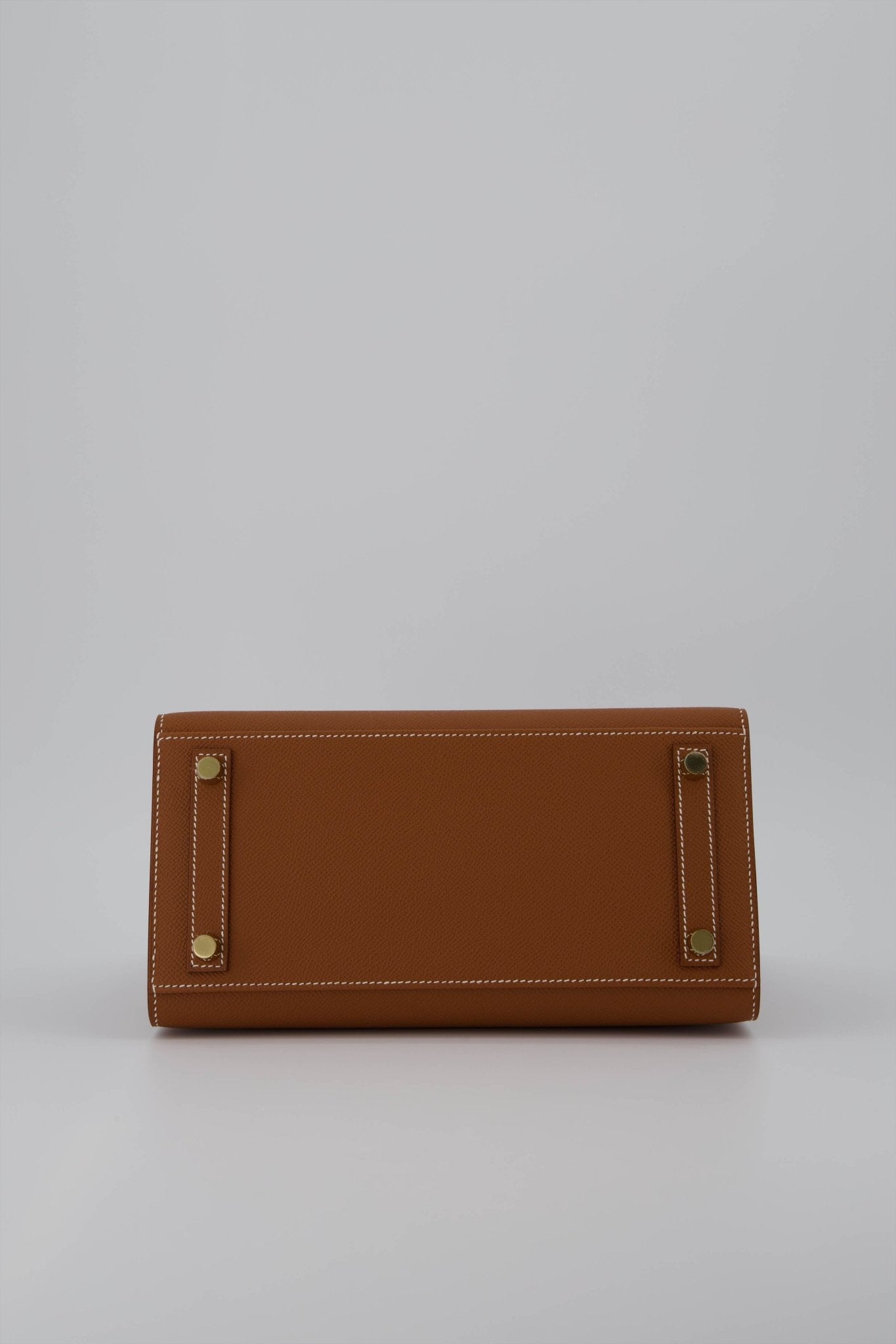Hermès Kelly 25 Sellier Étoupe Tow Epsom with Gold Hardware