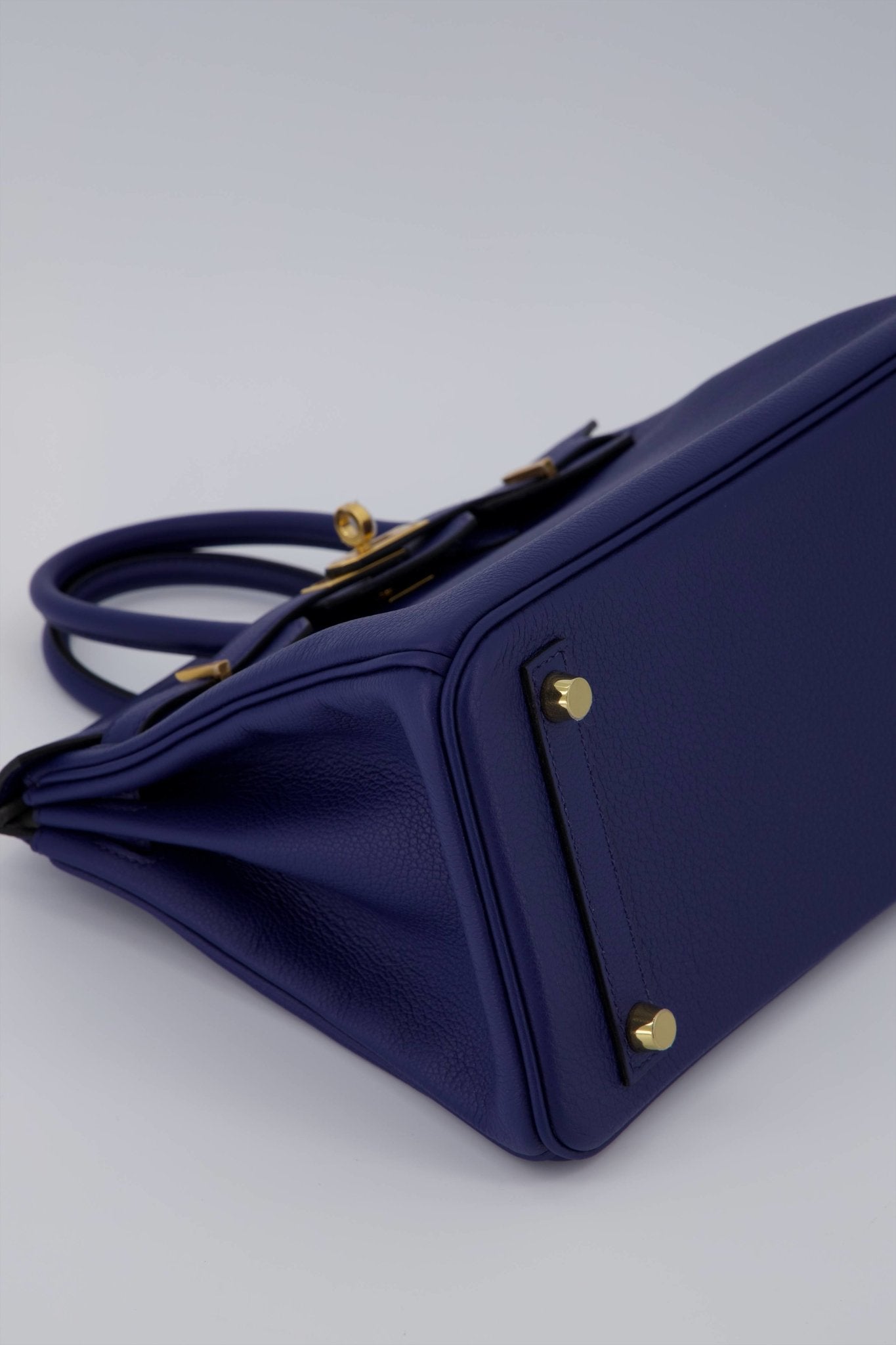 Hermes Birkin 25 Handbag Blue