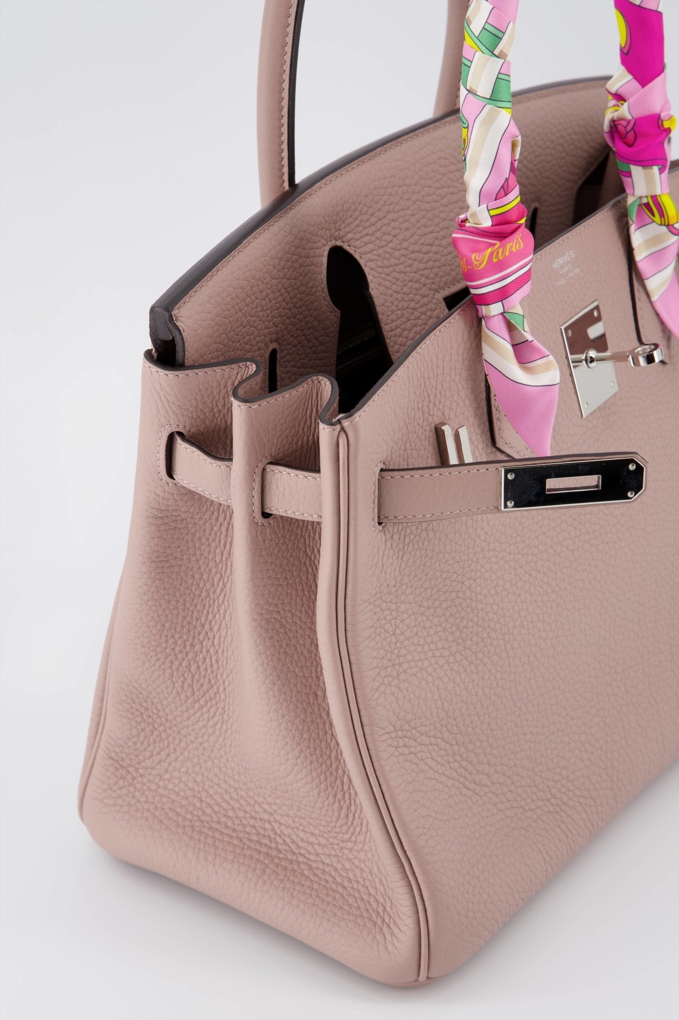 Holy Grail* Hermes Kelly 28 Sellier Handbag Etoupe Epsom Leather