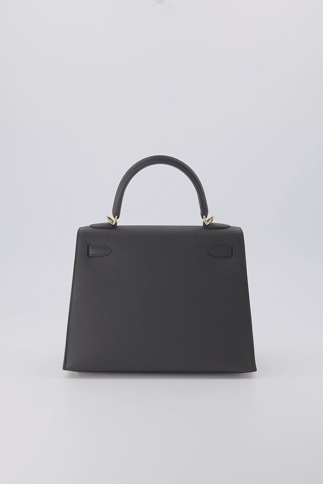Hermès Kelly 25 Epsom Black | SACLÀB