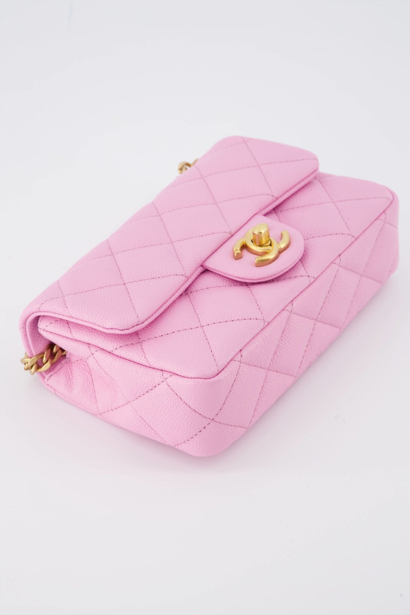 Chanel Sweetheart Mini Flap Pink Bag