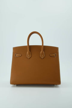 Hermes Birkin 25 Sellier Handbag