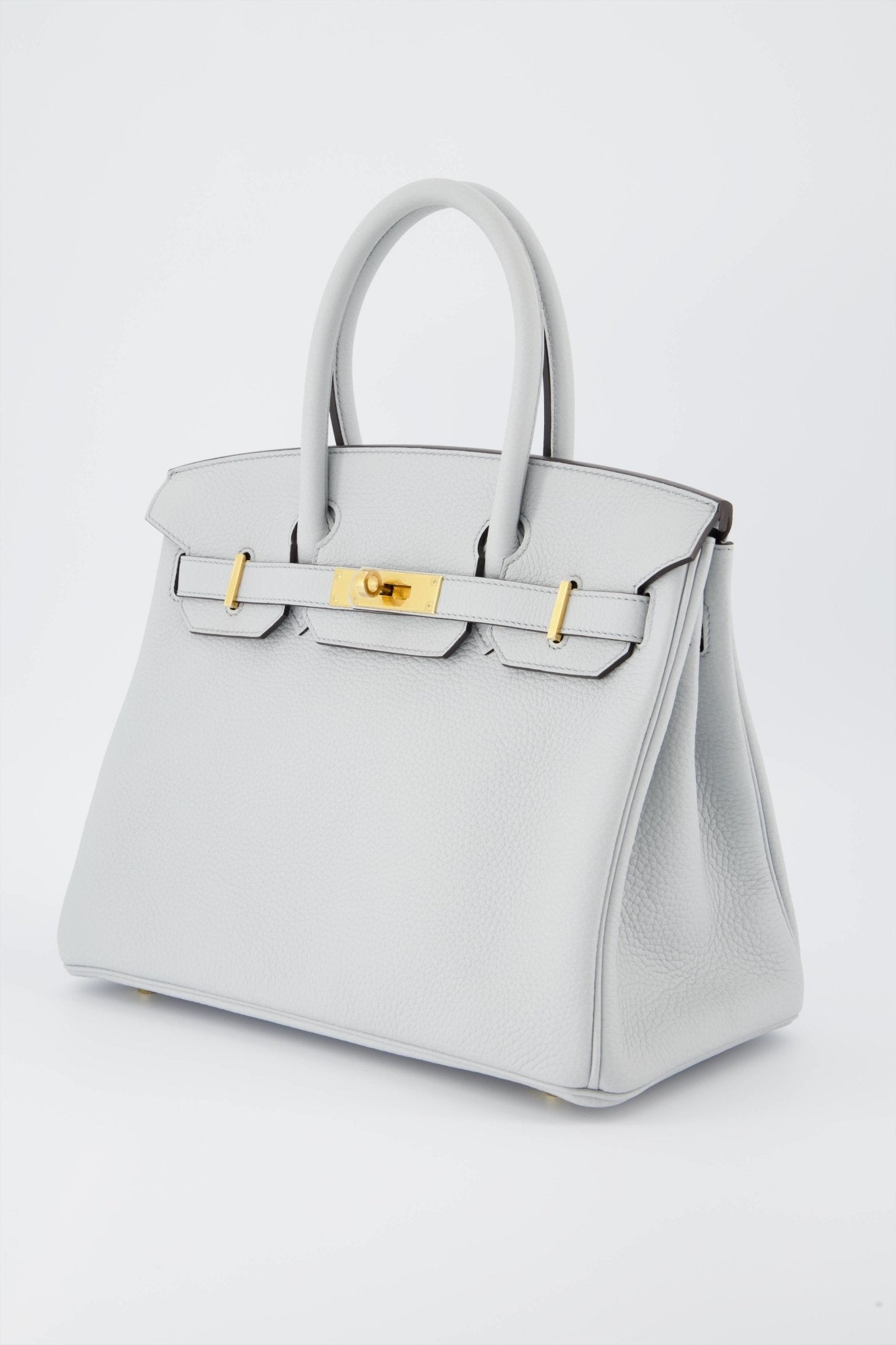 Hermes Birkin 35 White Taurillon Clemence Palladium Hardware