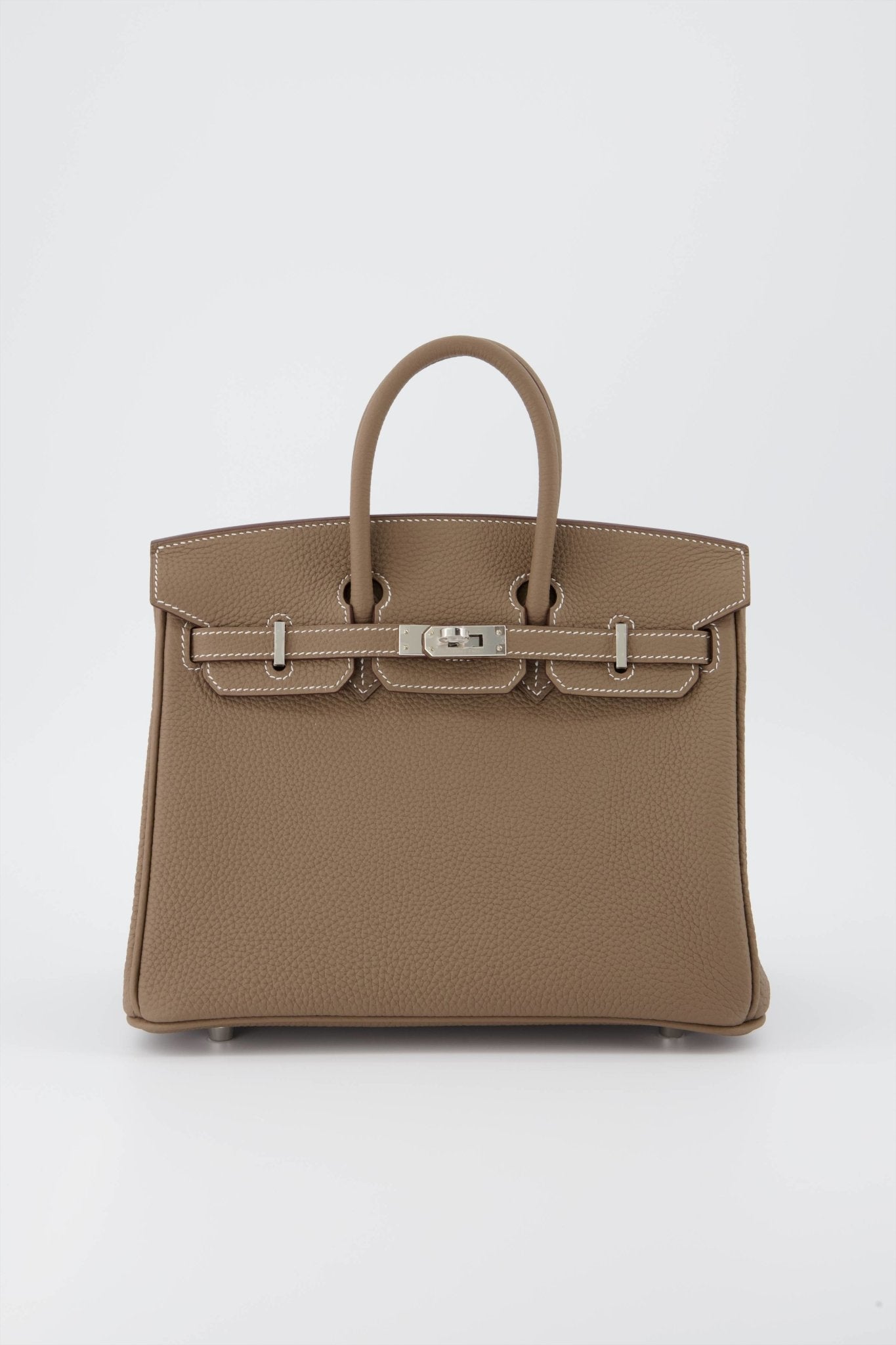 Hermes Birkin 25 Etoupe Handbag