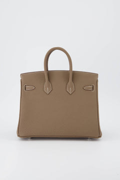 Hermes Birkin 25 Etoupe Handbag