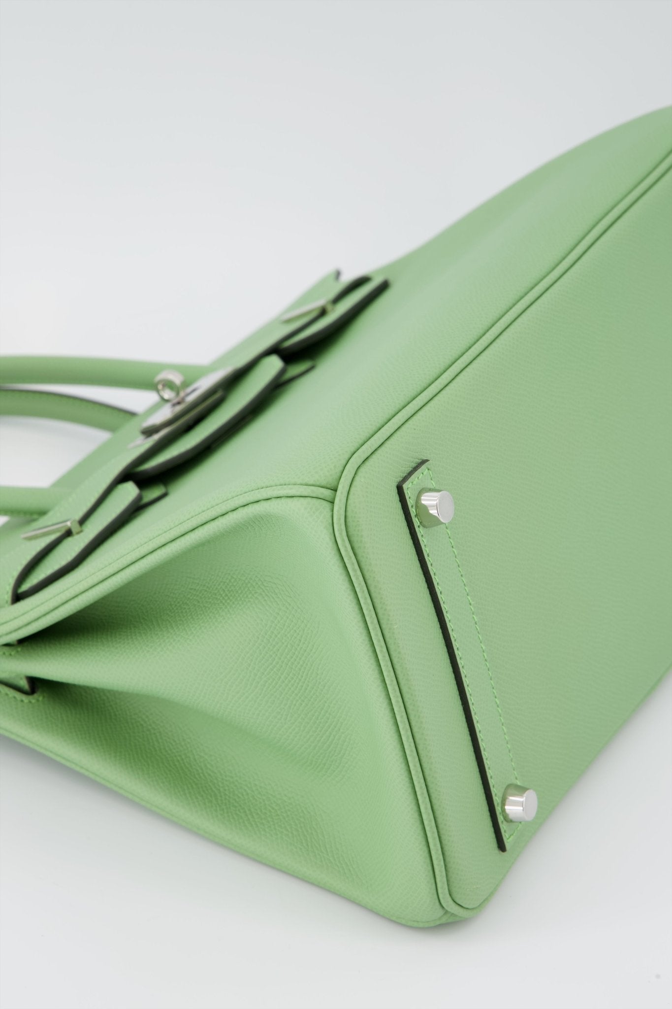 Hermes Birkin 30 Handbag Vert Criquet