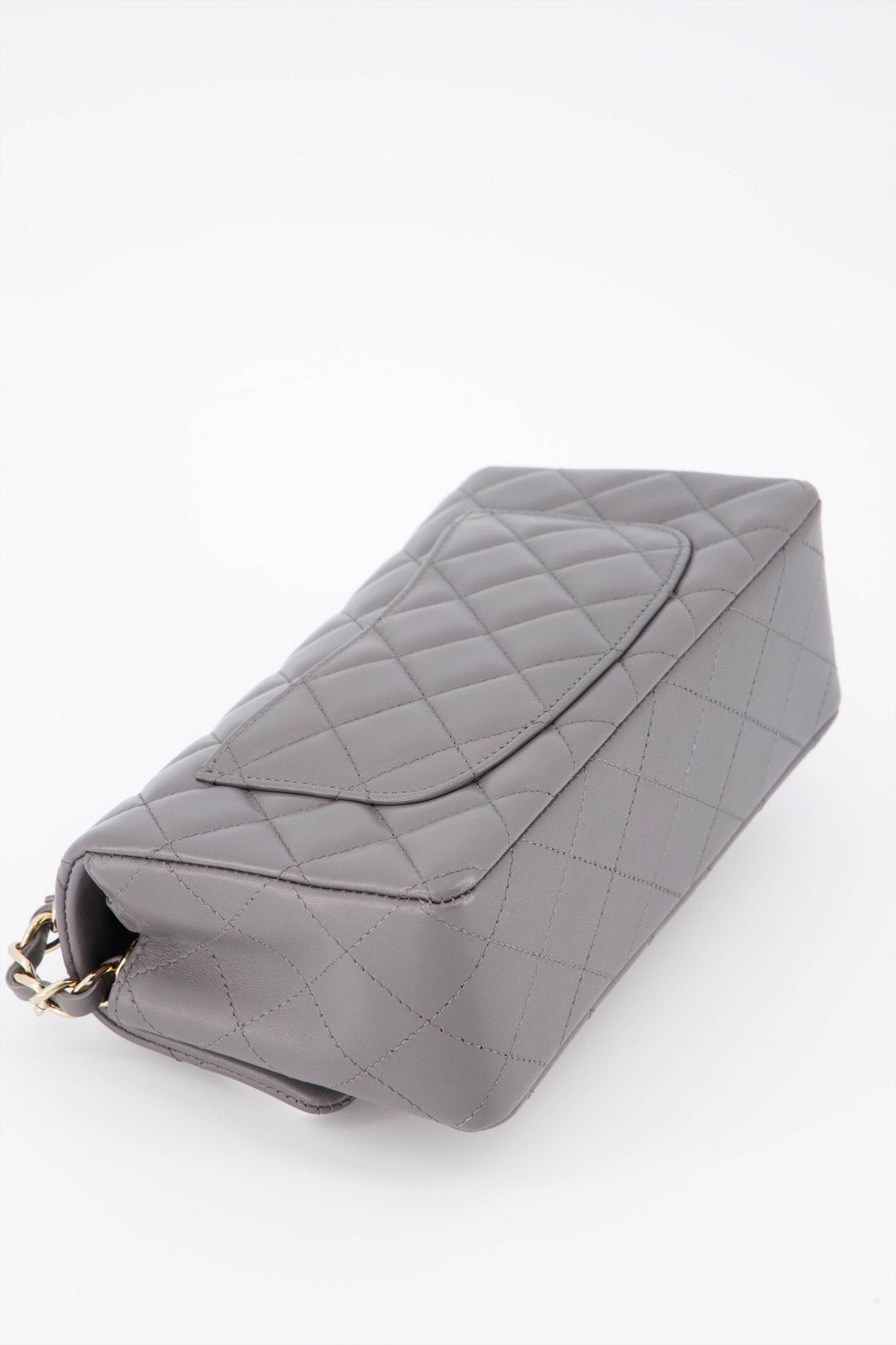 ESBEDA L-Grey Color Logo Printed Handbag For Women