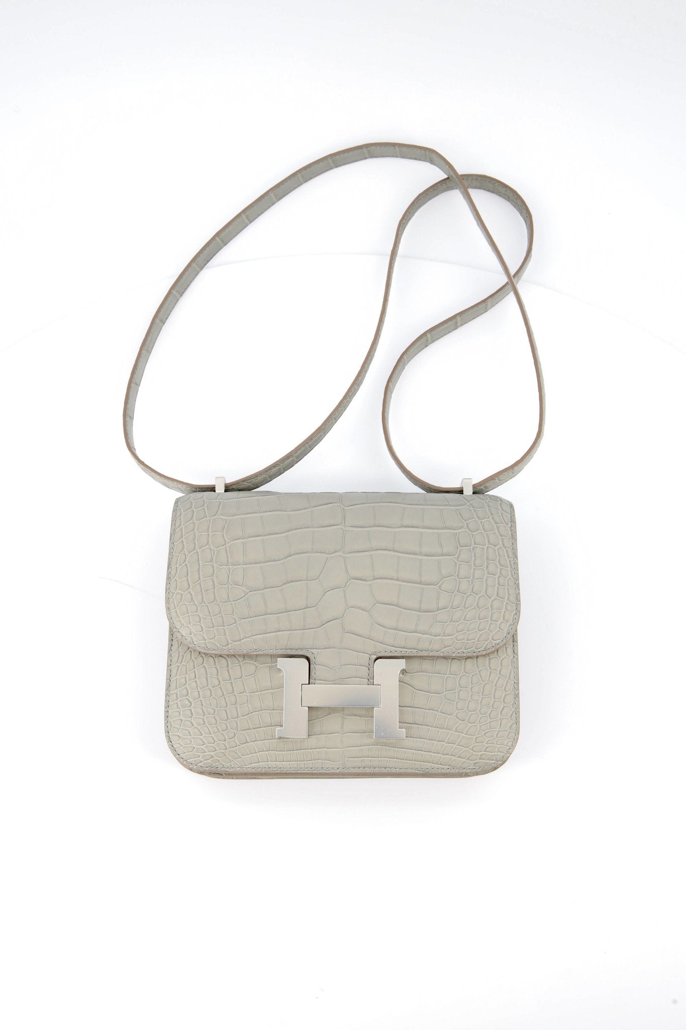 Hermes on sale alligator constance