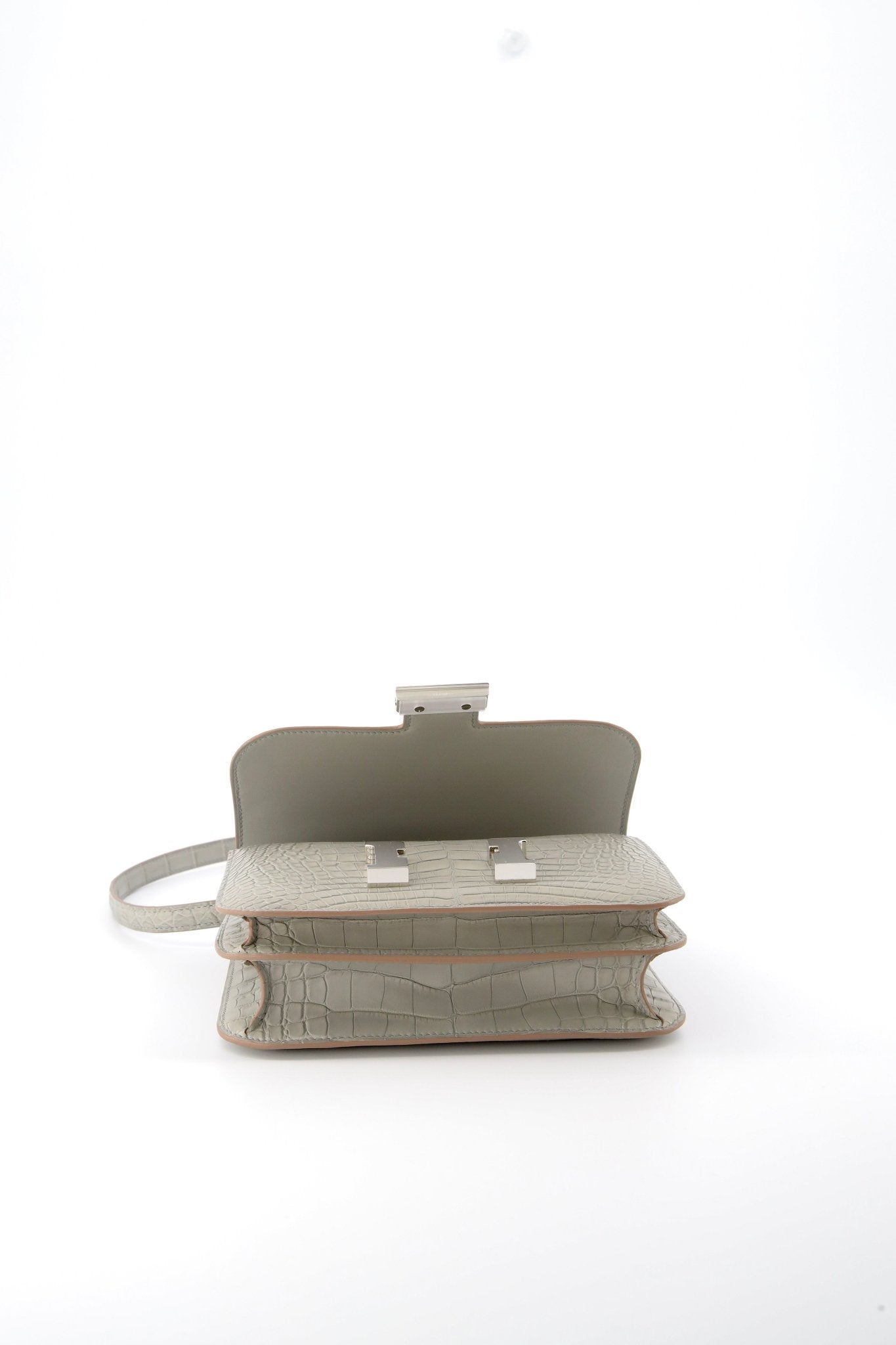 Hermès Constance III Mini 18 Cuivre Alligator Lisse with Palladium Hardware  - Bags - Kabinet Privé